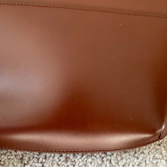 A.P.C. Dark Brown Leather Shoulder Bag - Picture 4 of 8